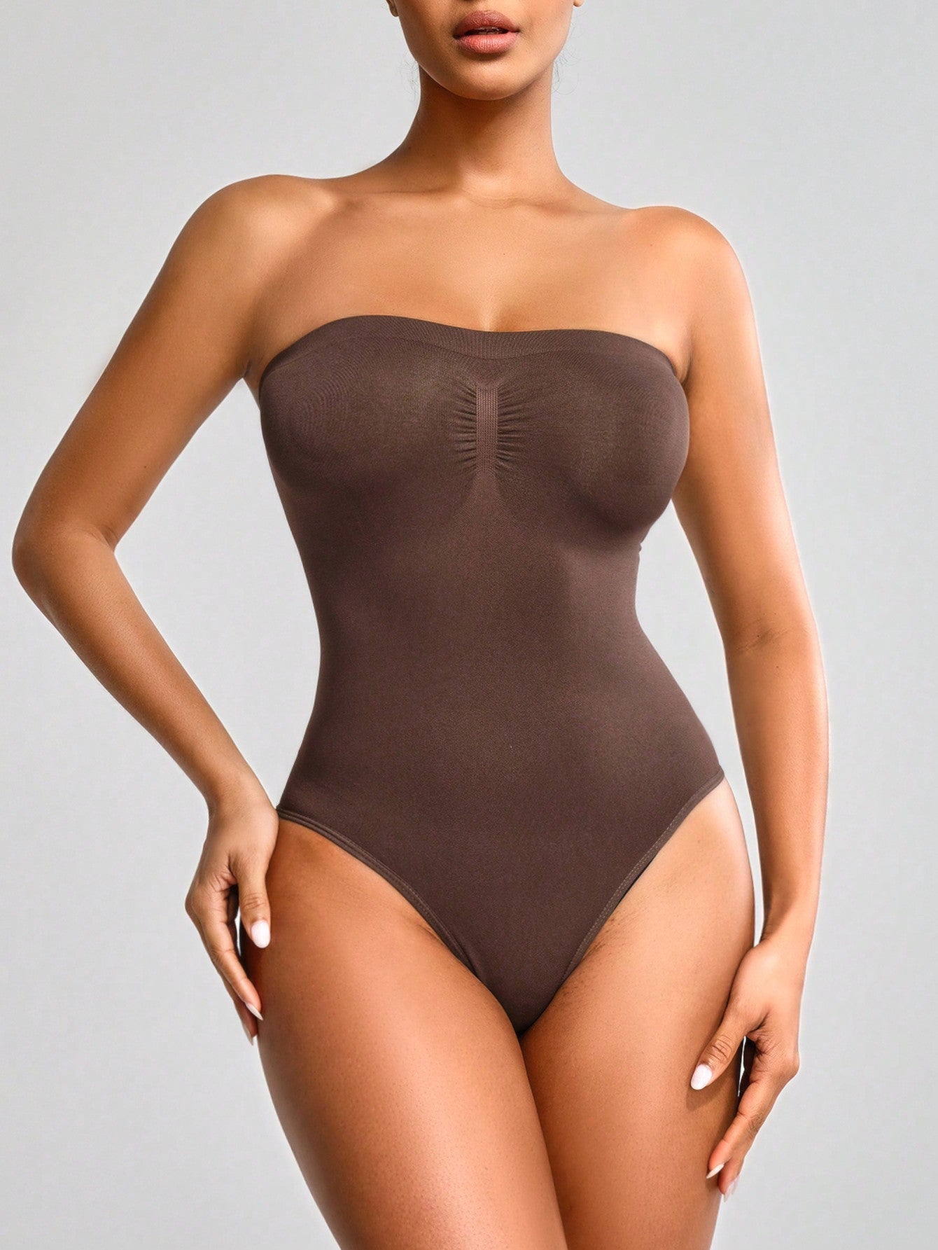 Ellor Seamless Sculpt Thong Bodysuit Ellor