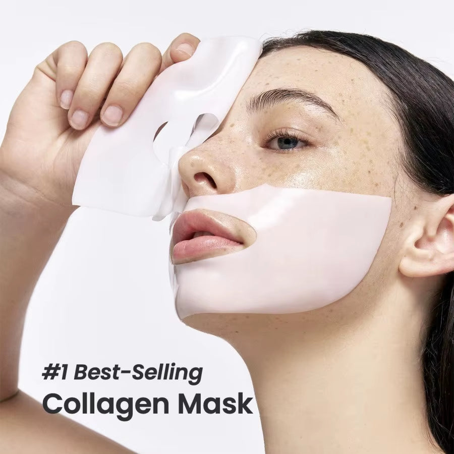 1/4/10Pcs Bio Collagen Face Mask Shrink Pores Deep Hydrating Overnight Mask Moisturizing Refreshing Brightening Face Skin Care