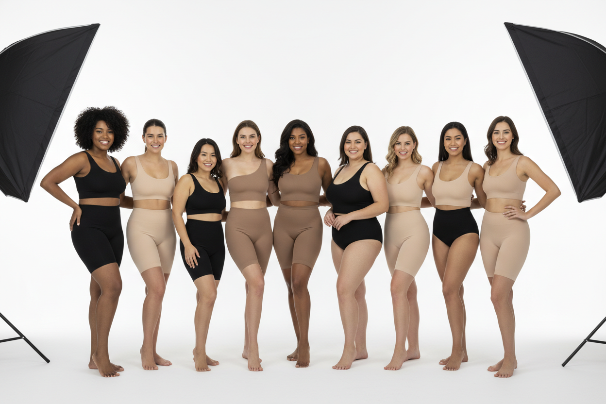 Que des mannequins soient des femmes de plusieurs races